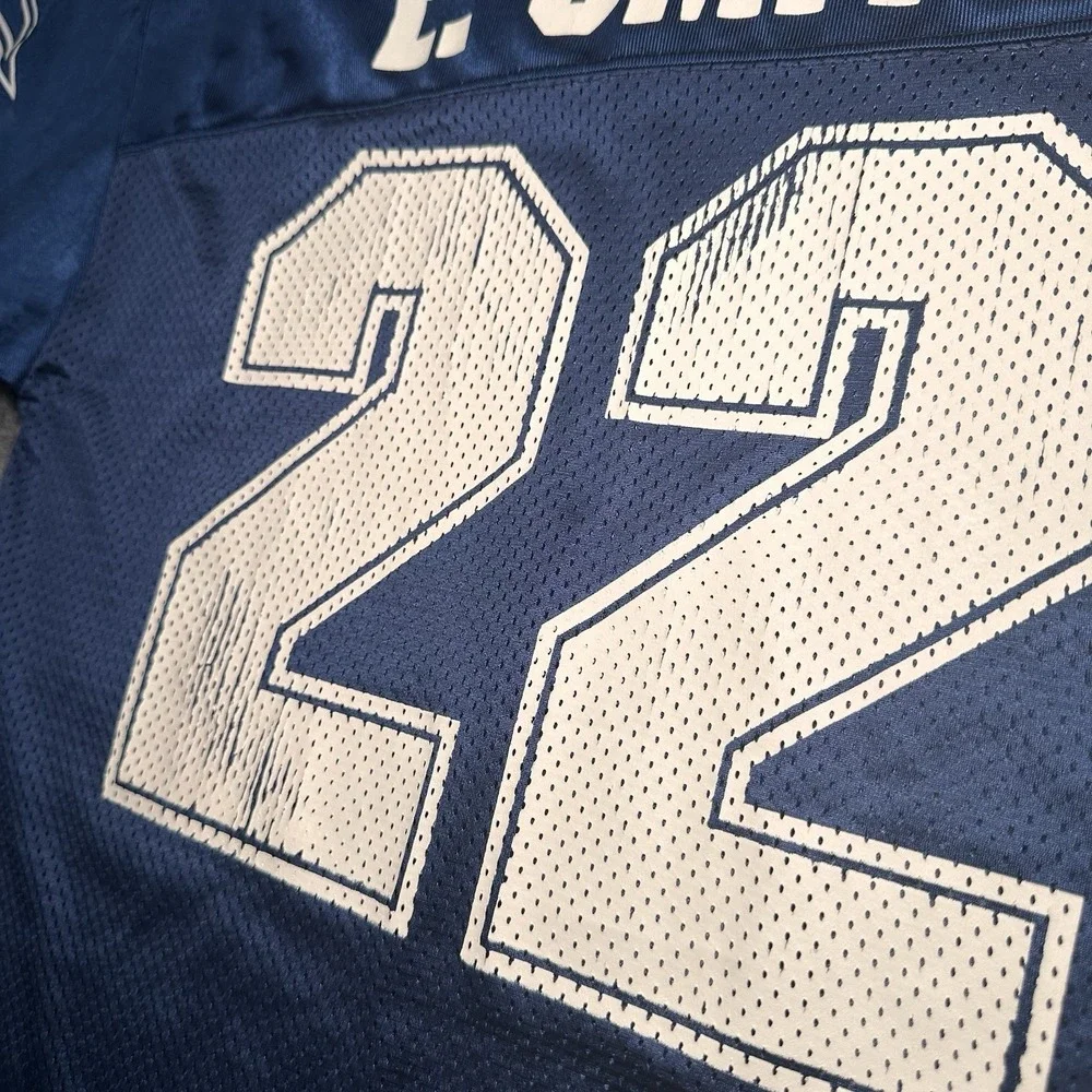 Vintage Dallas Cowboys Emmitt‎ Smith #22 Jersey Youth XL Logo Athletic